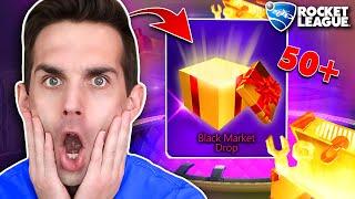 OPENING 50+ *LUCKY* GOLDEN CRATES IN ROCKET LEAGUE! (Golden Toolkit vs Golden Gift '22)