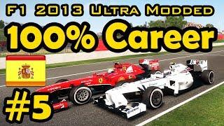 F1 2013 100% Race Ultra-Mod Career - Spanish Grand Prix