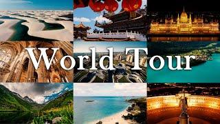 1000人登録者突破記念　World Tour  - 『世界旅行と世界遺産』world travel and world heritage.