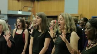 CK Gospel Choir - Abbey Road recording 2016 - behind the scenes