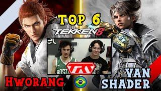 TEKKEN 8 OFF LINE |  VanShader vs Hworang | Top 6 - Tretinha