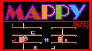 MAPPY (NES) #GAMEPLAY