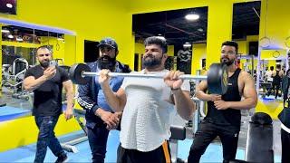 Back on Track ( Shoulder Workout 1st day ) with  Mohsin Sajjad