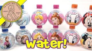 Disney Aqua Ball Flavored Water - Frozen, Mickey Mouse, Princess & Donald Duck