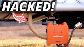 DIESEL HEATER RV INSTALL HACK- EASY!