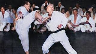 Rare Kyokushin Sparring 1964 Mas Oyama Dojo