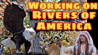 Working on The Rivers of America Animatronics | Disneyland | + Imagineering