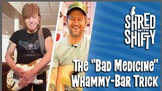 Richie Sambora whammy bar tricks! | Shred With Shifty