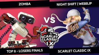 Scarlet Classic IX - Zomba (R.O.B.) vs WebbJP (Sheik) - Top 8 - Losers Finals