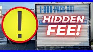 1-800-PACK-RAT WARNING: How I Fought a $1,200 Hidden Moving Fee! | 1-800-PACK-RAT Review