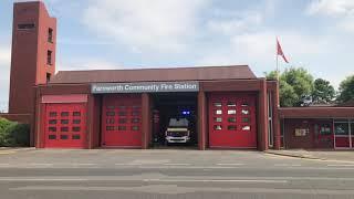 Pump Turning Out From Farnworth Fire Station!