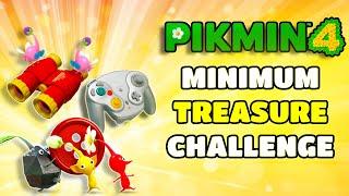 What's the least amount of treasure needed to beat Pikmin 4?