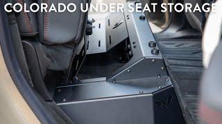 Chevy Colorado Under Seat MOLLE Panel Install