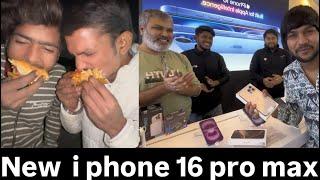 Finally le liya new i phone 16 pro max or kiya  burger competition//@kartikvlogs7335