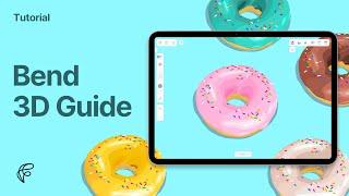 How to draw Donuts  in 3D | Feather Tutorial