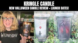 KRINGLE CANDLE NEW Halloween Candle Review + Launch Dates!