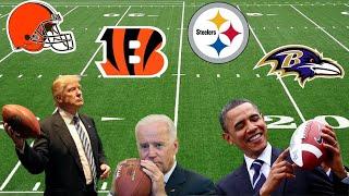 US Presidents Predict the AFC North