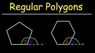 How To Calculate The Interior Angles and Exterior Angles of a Regular Polygon