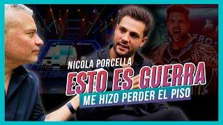 ESTO ES GUERRA me hizo PERDER EL PISO - Nicola Porcella - Yo la hice con MATHIAS BRIVIO desde MEXICO