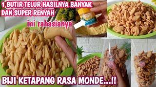 resep simpel kue biji ketapang super renyah (tanpa kelapa parut) tahan 3 bulan % layak jual