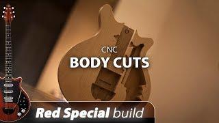 Red Special build - PT02 - CNC Body Cuts