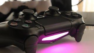 How to CHANGE THE LIGHT BAR COLOR ON YOUR PS4 CONTROLLER! (EASY) (7 COLORS!)