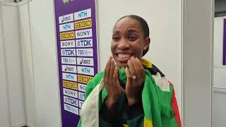 Thea Lafond Wins First World Indoor Title For Dominica In Women's Triple Jump At World Indoor Champs