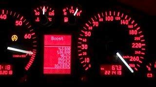 Audi S4 B5 2.7 V6 BIG TURBO Acceleration Sound 0-300