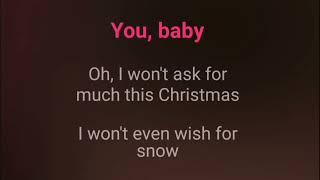 All I Want For Christmas Is You Karaoke