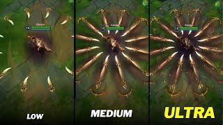 High Noon Talon : Low to Ultra Graphics Effects Comparison | Wildrift