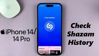 iPhone 14/14 Pro: How To See Your Shazam History