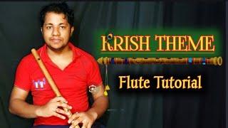 Krish Theme | Flute Instrumental Cover | Flute Tutorial | Harish Mahapatra