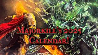 Majorkill’s 2025 Warhammer 40k Art Calendar Review - Legendary Edition