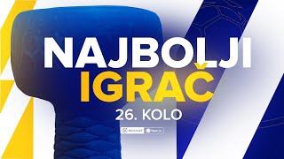 Mozzart Bet Super liga 2024/25 - Najbolji igrač kola Ilija Babić