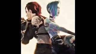 I just wanna be loved #arcane #jinx #vi #jinxandvi