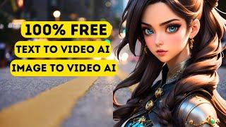 Top 5 FREE AI Video Generators | Text to Video AI | Image to Video AI Generator (100% FREE)