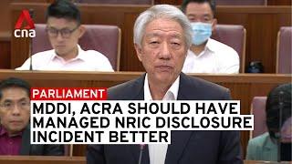 NRIC disclosures on Bizfile portal: Panel finds MDDI, ACRA should have managed incident better