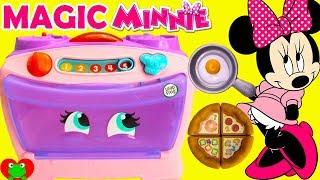 Minnie Mouse Bakes In Magical Toy Stove Counting Baking Oven Surprises