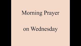 Morning Prayer on Wednesday 20 March from St John's in the Village