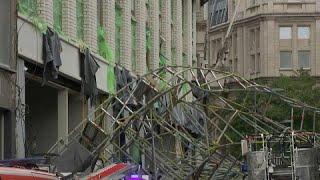 Dramatique accident d'échafaudage à Anvers