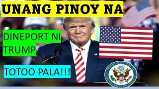 ETO PALA ANG UNANG TNT PINOY NA DINEPORT NI PRESIDENT TRUMP! ANONG NANGYARI????