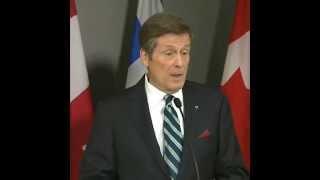 Mayor John Tory shrugs at lack of funding for social housing