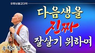[불교] 우학스님 생활법문 (내생이 반드시 있다고 하는 이유)