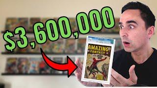 The MOST EXPENSIVE COMIC BOOK EVER!! Heritage Auction Sale of Amazing Fantasy 15 Breaks Record!!