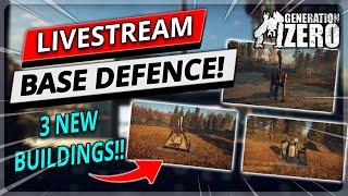 Everything Has CHANGED About Base Defences In Generation Zero! | Livestream 