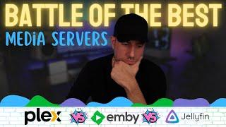 BEST Synology Media Servers? Plex vs. Emby vs. Jellyfin
