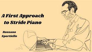 A First Approach to Stride Piano, Rossano Sportiello