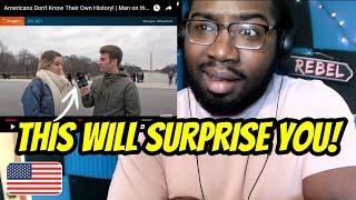 American Guy Reacts: Americans Don't Know Their Own History! QUIZZING AMERICANS ON U.S HISTORY! 2025