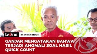 Ganjar Pranowo: PDIP No 1 ya? agak Anomali dengan Perolehan Suara Saya | Breaking News tvOne