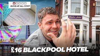 I STAYED IN A £16 BLACKPOOL HOTEL & THE BED WAS WET